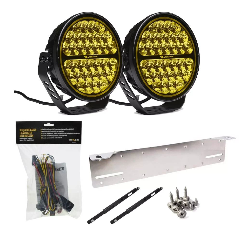 LuminaLights Defender+ 9 Amber led-lisävalo - Image 7