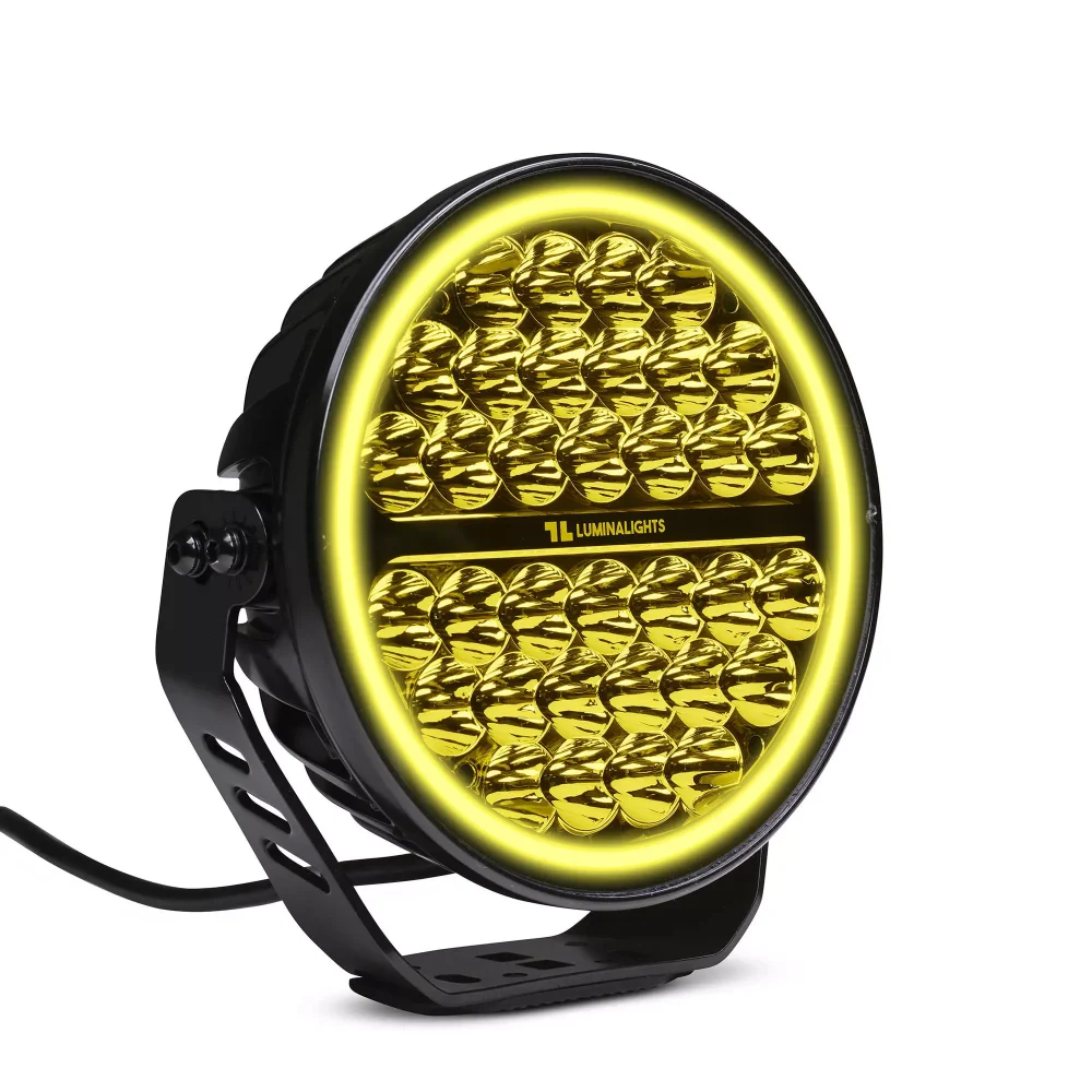 LuminaLights Defender+ MAX 9 Amber Spot led-lisävalo - Image 3