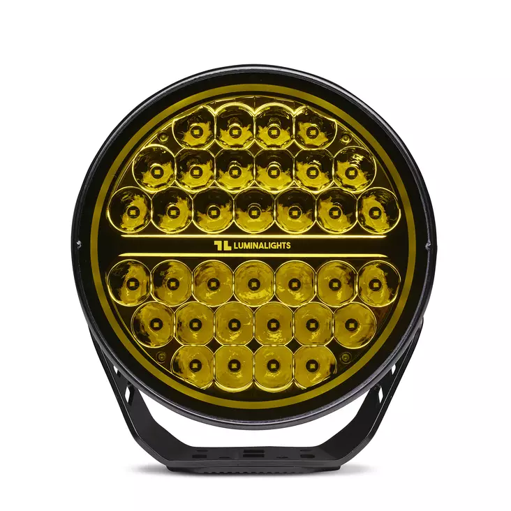 LuminaLights Defender+ MAX 9 Amber Spot led-lisävalo